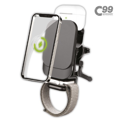 C99 3in1 무선충전 거치대 아이폰 전용 맥세이프 아이폰/애플워치/에어팟