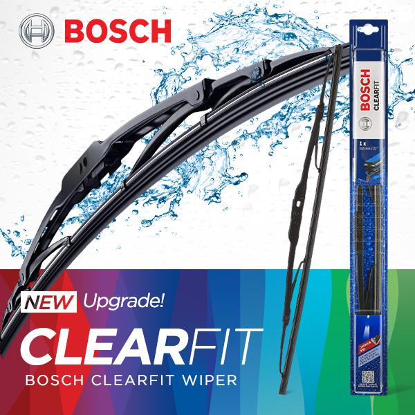 보쉬 와이퍼 V4 클리어핏 CLEARFIT 450mm 낱개상품